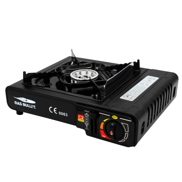 Gaskocher Piezo Windbreak